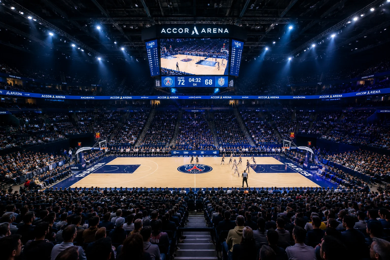 Accor Arena Central Match Seating