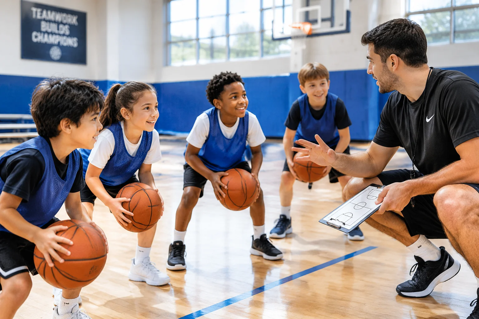 Youth Grassroots Basketball Clinics